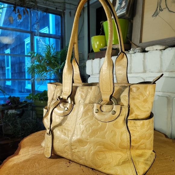 b. makowsky Handbags - b. makowsky Embossed Leather Handbag